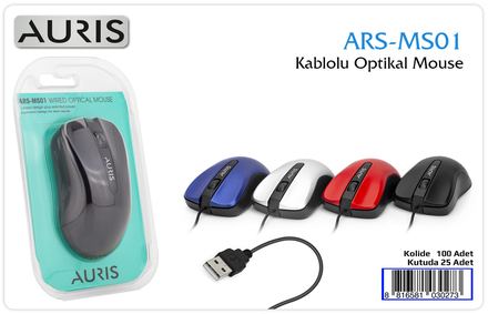 Auris MS01 Kablolu Mouse